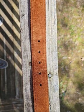 Tecovas Honey Suede Belt Size 36